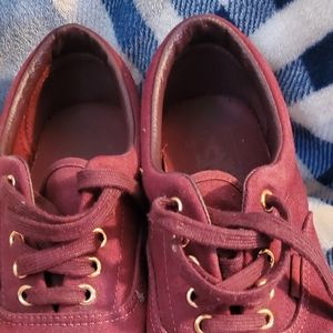 Burgandy Vans